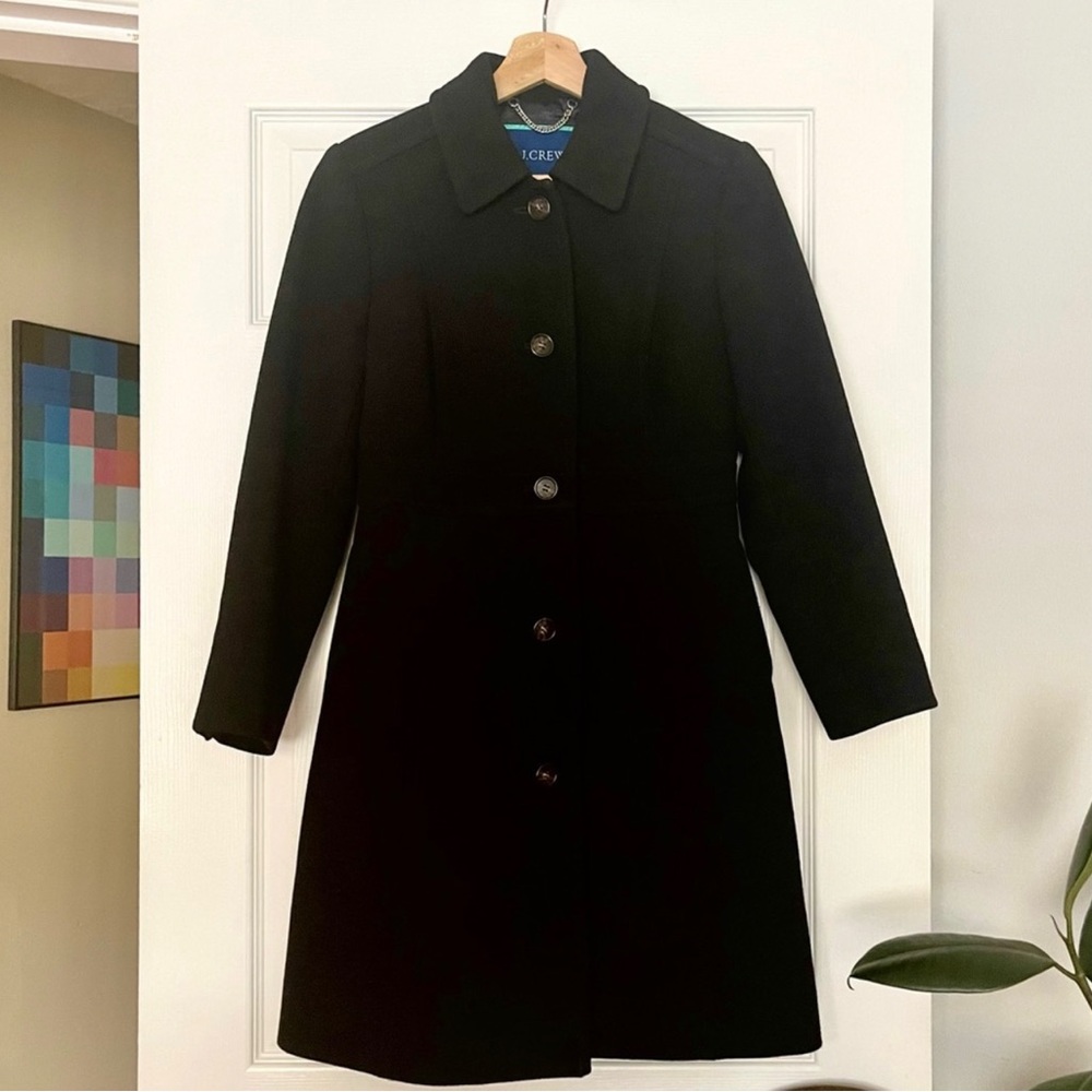 JCrew Italian Double-Cloth Wool Coat